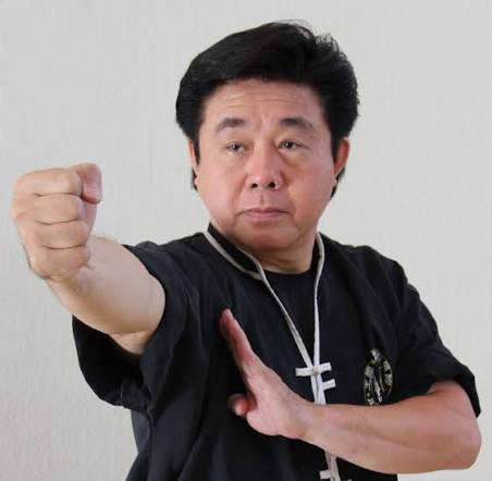 Master Jimmy Wong demonstrating a martial arts posture
